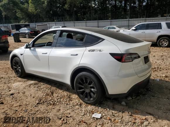 2021 Tesla Model Y Long Range z VIN 5YJYGDEE3MF062025, wystawiony jako Copart lot #71471795 z przebiegiem 48 001 mil mil oraz Szkoda całkowita • Salvage title. Historia ofert i sprzedaży dostępna na DreamBid. Obrazek 2.
