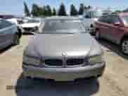 2005 BMW 7 Series with VIN WBAGL63545DP74927, listed as a Copart auction lot 58099475 with 81,387 mi miles and Clean title. Bid and sale history available at DreamBid. Image 5.