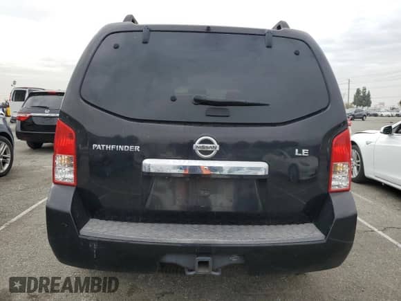 2009 Nissan Pathfinder SE with VIN 5N1AR18U69C617367, listed as a Copart auction lot 47299705 with 343,936 mi miles and Clean title. Bid and sale history available at DreamBid. Image 6.