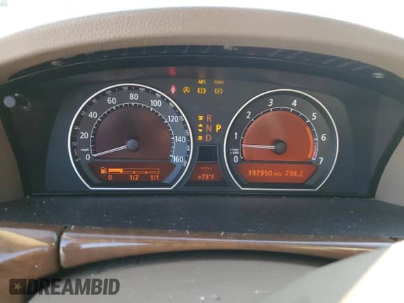 2008 BMW 7 Series 750Li z VIN WBAHN83548DT81153, wystawiony jako Copart lot #80121475 z przebiegiem 197 950 mil mil oraz Szkoda całkowita • Salvage title. Historia ofert i sprzedaży dostępna na DreamBid. Obrazek 9.