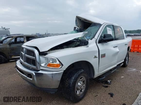 2010 Dodge 2500 SLT with VIN 3D7UT2CL6AG179884, listed as a IAAI auction lot 42180891 with Not provided miles and . Bid and sale history available at DreamBid. Image 2.