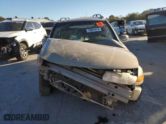 2000 Saturn LW with VIN 1G8JU82F8YY643924, listed as a Copart auction lot 76891614 with Not provided miles and Salvage title. Bid and sale history available at DreamBid. Image 5.