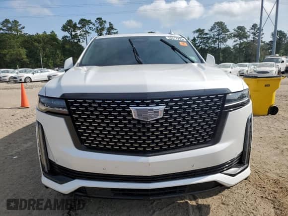 2022 Cadillac Escalade Premium Luxury с VIN 1GYS4BKLXNR332363, выставлен на аукционе Copart как лот 59677995 с пробегом 38 657 миль миль и Списание • Salvage title. История ставок и продаж доступна на DreamBid. Изображение 5.