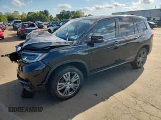2021 Honda Passport EX-L с VIN 5FNYF8H51MB010088, выставлен на аукционе Copart как лот 71394285 с пробегом 70 067 миль миль и Списание • Salvage title. История ставок и продаж доступна на DreamBid. Изображение 1.