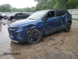 2022 Chevrolet Blazer LT с VIN 3GNKBDRS9NS148718, выставлен на аукционе Copart как лот 55735945 с пробегом 21 564 миль миль и Списание • Salvage title. История ставок и продаж доступна на DreamBid. Изображение 1.