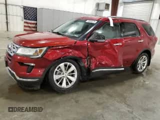 2019 Ford Explorer Limited z VIN 1FM5K8F88KGB39584, wystawiony jako Copart lot #70803375 z przebiegiem 141 137 mil mil oraz Szkoda całkowita • Salvage title. Historia ofert i sprzedaży dostępna na DreamBid. Obrazek 1.