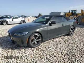 2023 BMW 4 Series 430i with VIN WBA23AT03PCL45532, listed as a Copart auction lot 47592365 with 16,346 mi miles and Salvage title. Bid and sale history available at DreamBid. Image 1.