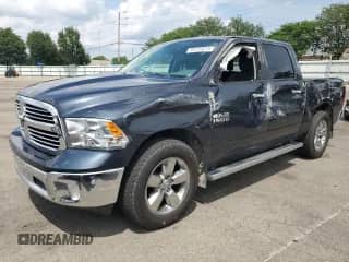 2014 Ram 1500 Big Horn z VIN 1C6RR7LG7ES164184, wystawiony jako Copart lot #64723215 z przebiegiem 125 257 mil mil oraz Szkoda całkowita • Salvage title. Historia ofert i sprzedaży dostępna na DreamBid. Obrazek 1.