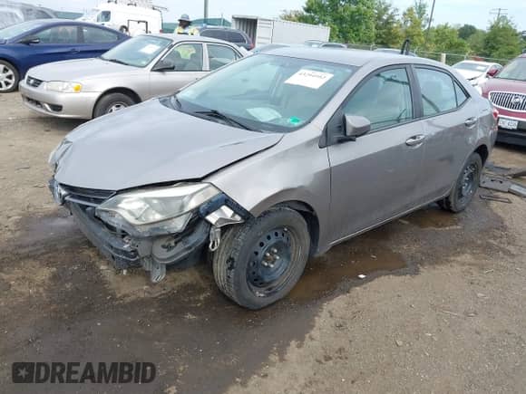 2016 Toyota Corolla L with VIN 2T1BURHE6GC622846, listed as a IAAI auction lot 43294952 with 96,510 mi miles and . Bid and sale history available at DreamBid. Image 2.