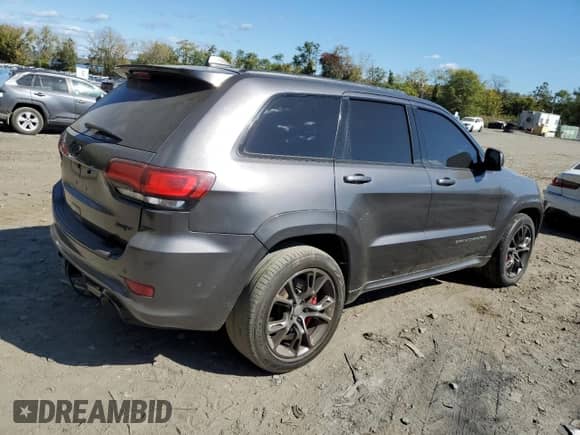 2016 Jeep Grand Cherokee SRT Night с VIN 1C4RJFDJXGC461872, выставлен на аукционе Copart как лот 75163444 с пробегом 47 660 миль миль и Списание • Salvage title. История ставок и продаж доступна на DreamBid. Изображение 3.