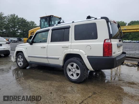 2007 Jeep Commander Limited with VIN 1J8HG58P07C529284, listed as a Copart auction lot 58814305 with 161,686 mi miles and Salvage title. Bid and sale history available at DreamBid. Image 2.