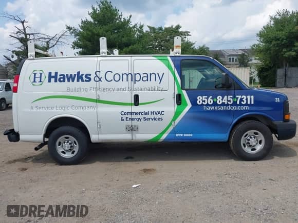 2015 Chevrolet Express Cargo with VIN 1GCWGFCF4F1285961, listed as a IAAI auction lot 42807294 with 136,914 mi miles and . Bid and sale history available at DreamBid. Image 13.