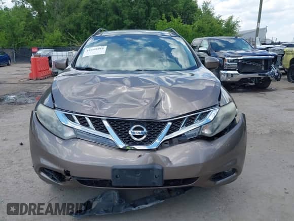 2014 Nissan Murano SL with VIN JN8AZ1MW2EW500460, listed as a IAAI auction lot 42252293 with 113,928 mi miles and . Bid and sale history available at DreamBid. Image 12.