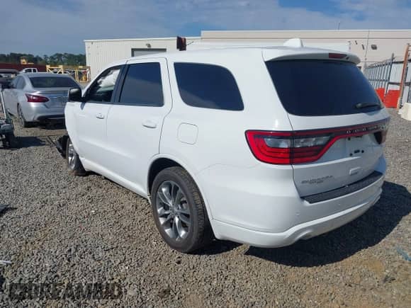 2020 Dodge Durango GT Plus with VIN 1C4RDHDG4LC185934, listed as a IAAI auction lot 41902513 with 81,396 mi miles and . Bid and sale history available at DreamBid. Image 3.