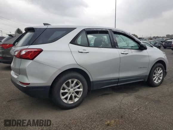 2018 Chevrolet Equinox LS with VIN 2GNAXHEV1J6121929, listed as a Copart auction lot 81501835 with Not provided miles and Clean title. Bid and sale history available at DreamBid. Image 3.