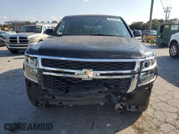 2015 Chevrolet Tahoe Commercial with VIN 1GNLC2EC9FR255678, listed as a Copart auction lot 80341485 with 128,393 mi miles and Salvage title. Bid and sale history available at DreamBid. Image 5.