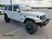 2021 Jeep Wrangler Unlimited Sahara с VIN 1C4HJXEN6MW755444, выставлен на аукционе Copart как лот 65038375 с пробегом 38 256 миль миль и Списание • Salvage title. История ставок и продаж доступна на DreamBid. Изображение 4.