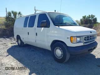 2002 Ford Econoline Cargo с VIN 1FTRE14W82HA72355, выставлен на аукционе IAAI как лот 41751502 с пробегом 52 173 миль миль и . История ставок и продаж доступна на DreamBid. Изображение 1.