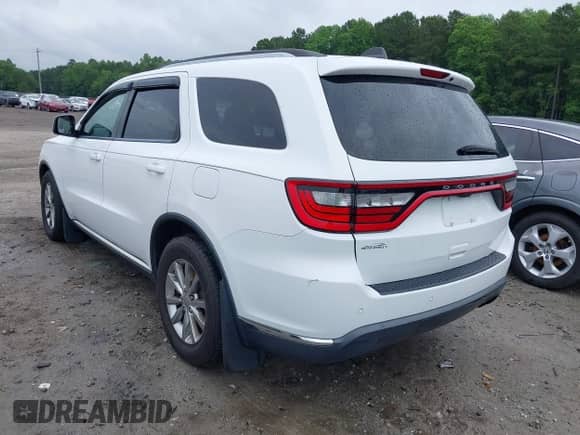 2018 Dodge Durango SXT with VIN 1C4RDHAG9JC359496, listed as a IAAI auction lot 42435401 with 162,391 mi miles and . Bid and sale history available at DreamBid. Image 3.
