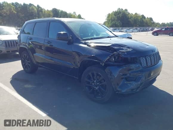 2017 Jeep Grand Cherokee Altitude with VIN 1C4RJFAG2HC876016, listed as a IAAI auction lot 43332414 with 111,344 mi miles and . Bid and sale history available at DreamBid. Image 1.