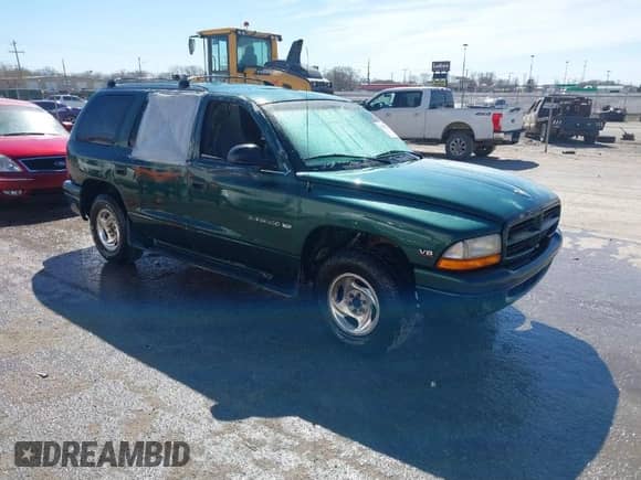 1998 Dodge Durango with VIN 1B4HS28Y9WF150727, listed as a IAAI auction lot 41789149 with 235,449 mi miles and . Bid and sale history available at DreamBid. Image 1.