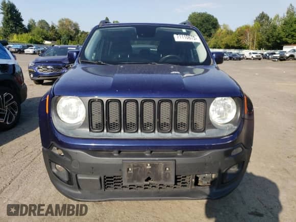 2017 Jeep Renegade Latitude с VIN ZACCJBBB6HPE74013, выставлен на аукционе Copart как лот 71110675 с пробегом 135 410 миль миль и Списание • Salvage title. История ставок и продаж доступна на DreamBid. Изображение 5.