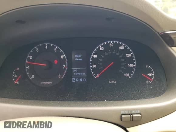 2010 Hyundai Azera GLS с VIN KMHFC4DD4AA513796, выставлен на аукционе Copart как лот 59782965 с пробегом 56 958 миль миль и Списание • Salvage title. История ставок и продаж доступна на DreamBid. Изображение 9.