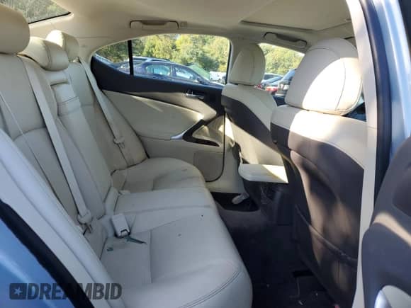 2012 Lexus IS 250 z VIN JTHCF5C28C5054156, wystawiony jako Copart lot #84234695 z przebiegiem 193 657 mil mil oraz Szkoda całkowita • Salvage title. Historia ofert i sprzedaży dostępna na DreamBid. Obrazek 10.