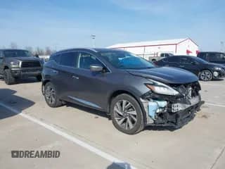 2019 Nissan Murano S с VIN 5N1AZ2MS9KN102948, выставлен на аукционе IAAI как лот 41782004 с пробегом 75 957 миль миль и . История ставок и продаж доступна на DreamBid. Изображение 1.