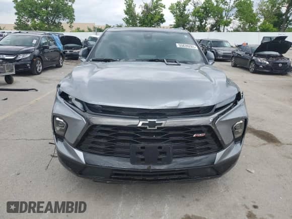 2024 Chevrolet Blazer RS with VIN 3GNKBERS9RS245171, listed as a Copart auction lot 55839285 with 9,083 mi miles and Salvage title. Bid and sale history available at DreamBid. Image 5.