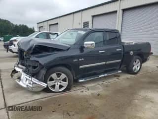 2010 Dodge 1500 SLT with VIN 1D7RB1GT0AS108394, listed as a Copart auction lot 69631015 with 161,163 mi miles and Salvage title. Bid and sale history available at DreamBid. Image 1.
