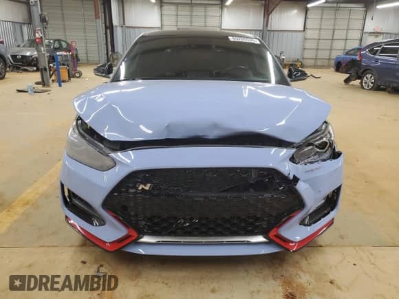 2022 Hyundai Veloster z VIN KMHT36AH1NU012200, wystawiony jako Copart lot #65205535 z przebiegiem 39 074 mil mil oraz Szkoda całkowita • Salvage title. Historia ofert i sprzedaży dostępna na DreamBid. Obrazek 5.