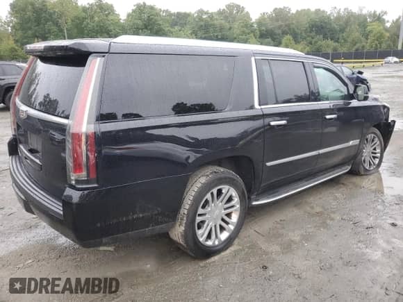 2017 Cadillac Escalade with VIN 1GYS4GKJ9HR142487, listed as a Copart auction lot 73407214 with 178,710 mi miles and Salvage title. Bid and sale history available at DreamBid. Image 3.