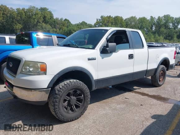 2005 Ford F-150 STX with VIN 1FTRX14W95NA67133, listed as a IAAI auction lot 43126670 with 246,945 mi miles and . Bid and sale history available at DreamBid. Image 2.