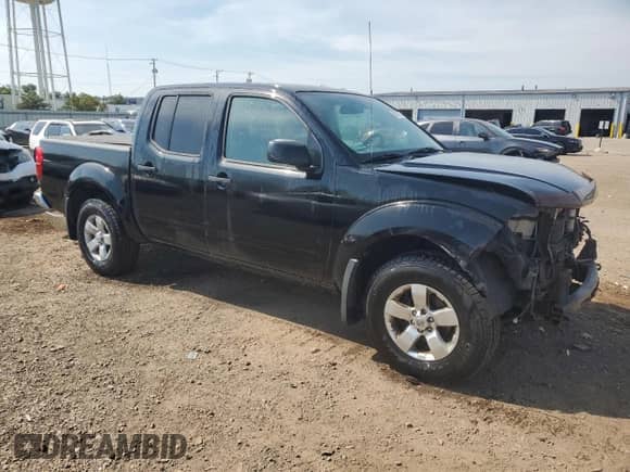 2011 Nissan Frontier Pro-4X with VIN 1N6AD0EVXBC415936, listed as a Copart auction lot 80282525 with 157,766 mi miles and Salvage title. Bid and sale history available at DreamBid. Image 4.