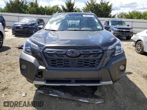 2023 Subaru Forester Wilderness with VIN JF2SKAMC2PH531713, listed as a Copart auction lot 70671245 with 20,605 mi miles and Salvage title. Bid and sale history available at DreamBid. Image 5.