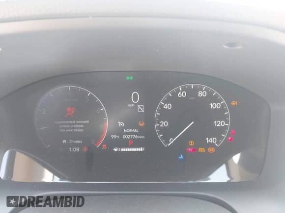 2025 Honda HR-V LX with VIN 3CZRZ1H31SM753421, listed as a IAAI auction lot 42942520 with 2,776 mi miles and . Bid and sale history available at DreamBid. Image 7.