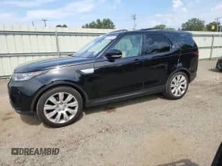 2017 Land Rover Discovery HSE z VIN SALRRBBV7HA037983, wystawiony jako Copart lot #84422465 z przebiegiem 129 276 mil mil oraz Czysty tytuł • Clean title. Historia ofert i sprzedaży dostępna na DreamBid. Obrazek 1.