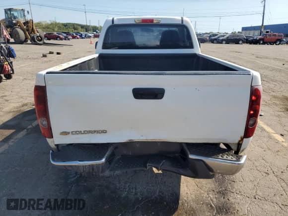 2008 Chevrolet Colorado Work Truck with VIN 1GCCS149588140760, listed as a Copart auction lot 80665135 with 260,864 mi miles and Salvage title. Bid and sale history available at DreamBid. Image 6.