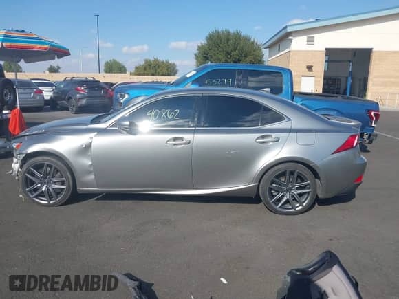 2015 Lexus IS 350 with VIN JTHBE1D28F5021829, listed as a IAAI auction lot 41340862 with 87,991 mi miles and . Bid and sale history available at DreamBid. Image 15.