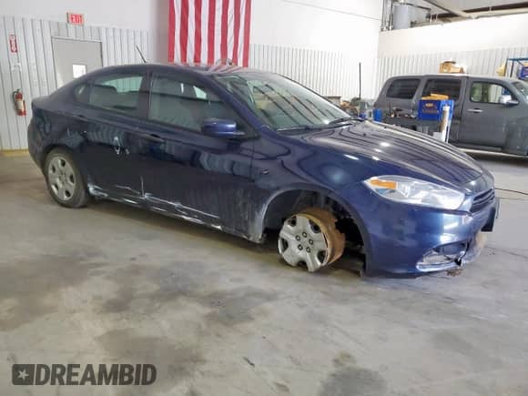 2013 Dodge Dart SE with VIN 1C3CDFAA7DD127732, listed as a Copart auction lot 81885375 with 67,237 mi miles and Salvage title. Bid and sale history available at DreamBid. Image 4.