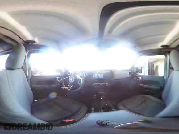 2024 Jeep Wrangler Sahara with VIN 1C4PJXEG0RW238063, listed as a Copart auction lot 70228275 with 5,358 mi miles and Salvage title. Bid and sale history available at DreamBid. Image 15.