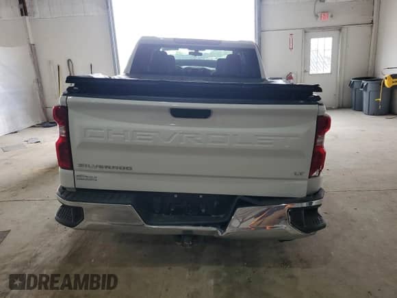2022 Chevrolet Silverado 1500 LT with VIN 1GCPYJEK3NZ238340, listed as a Copart auction lot 52849925 with Not provided miles and Salvage title. Bid and sale history available at DreamBid. Image 6.