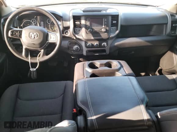 2020 Ram 1500 Tradesman with VIN 1C6RREGG0LN304909, listed as a Copart auction lot 47158875 with 41,783 mi miles and Salvage title. Bid and sale history available at DreamBid. Image 8.