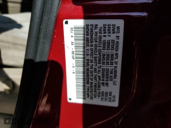 2004 Honda Odyssey EX с VIN 5FNRL18634B020506, выставлен на аукционе Copart как лот 70470915 с пробегом 240 702 миль миль и Списание • Salvage title. История ставок и продаж доступна на DreamBid. Изображение 13.