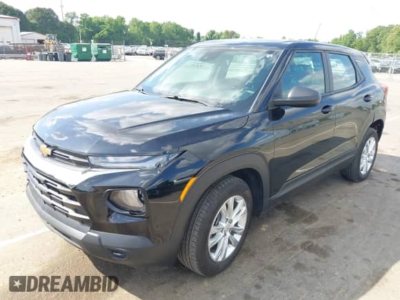 2022 Chevrolet TrailBlazer LS with VIN KL79MMS29NB136993, listed as a IAAI auction lot 42148209 with 29,193 mi miles and . Bid and sale history available at DreamBid. Image 22.