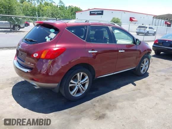 2010 Nissan Murano SL with VIN JN8AZ1MW6AW134514, listed as a IAAI auction lot 42760582 with 182,628 mi miles and . Bid and sale history available at DreamBid. Image 4.
