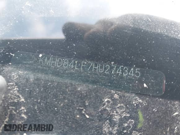 2017 Hyundai Elantra SE z VIN KMHD84LF7HU274345, wystawiony jako IAAI lot #42665155 z przebiegiem 120 284 mil mil oraz . Historia ofert i sprzedaży dostępna na DreamBid. Obrazek 17.