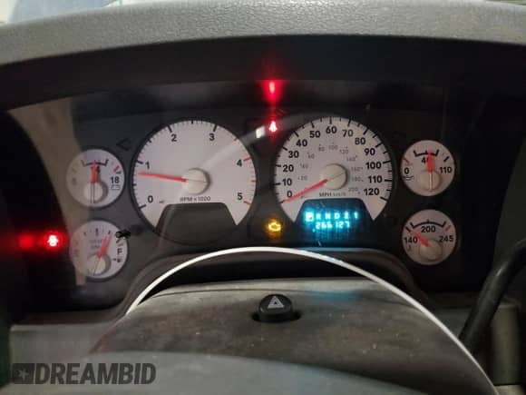2006 Dodge 3500 Laramie with VIN 3D7LX39C86G251088, listed as a Copart auction lot 48910175 with 266,127 mi miles and Salvage title. Bid and sale history available at DreamBid. Image 9.