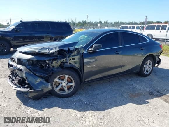 2018 Chevrolet Malibu LS with VIN 1G1ZB5ST5JF204578, listed as a IAAI auction lot 43136521 with 101,375 mi miles and . Bid and sale history available at DreamBid. Image 2.
